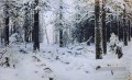 Paysage classique d’hiver Ivan Ivanovitch